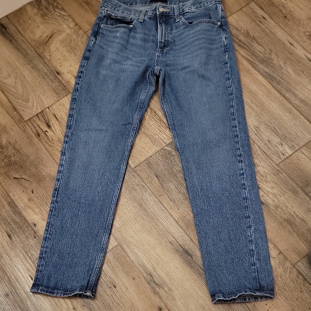 Men's Straight Blue Jeans